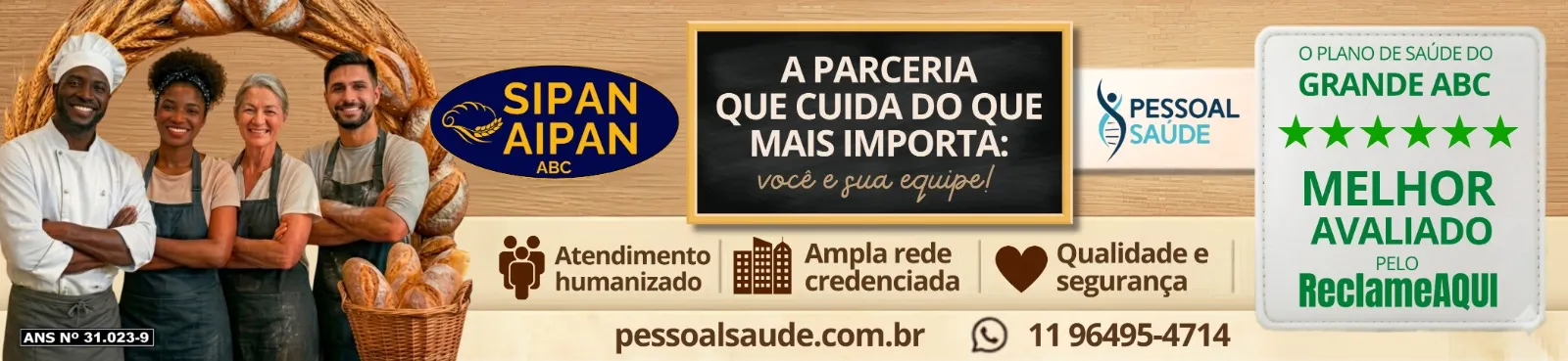 A parceria que cuida do que mais importa: plano de saúde Pessoal Saúde para você e sua equipe